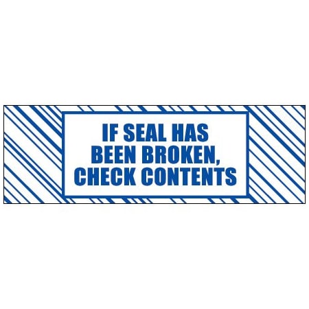 Tape Logic 2'' x 110 yds. - ''If Seal Has Been.'' Tape Logic Security Tape, 36PK BUY00012992